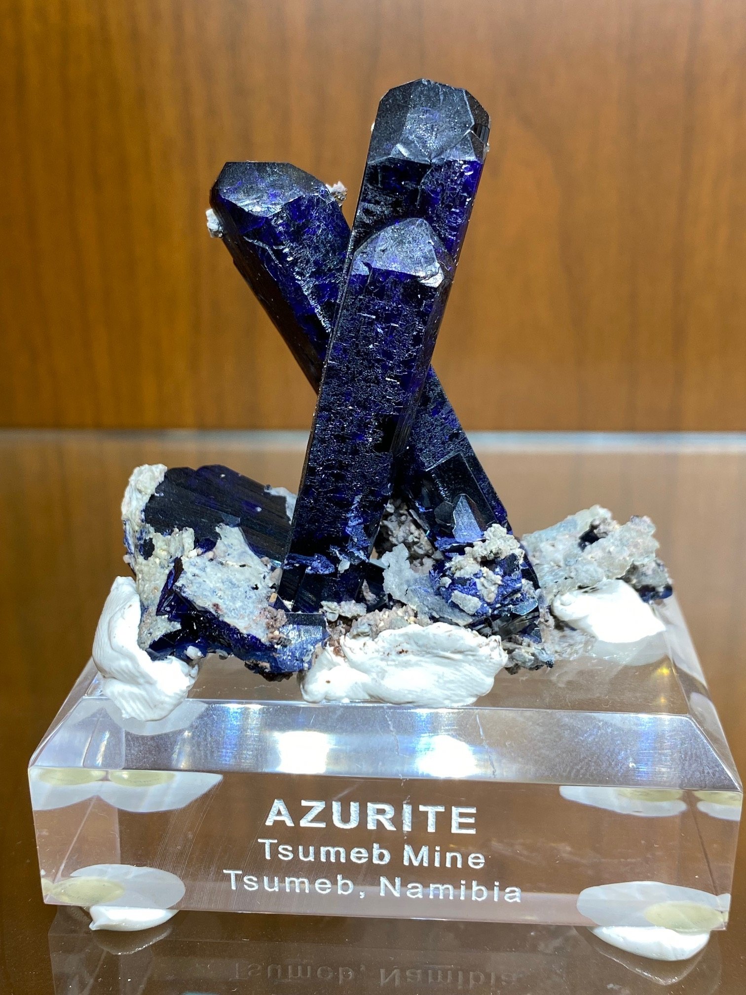Saltzgaber  - Tsumeb Azurite 
