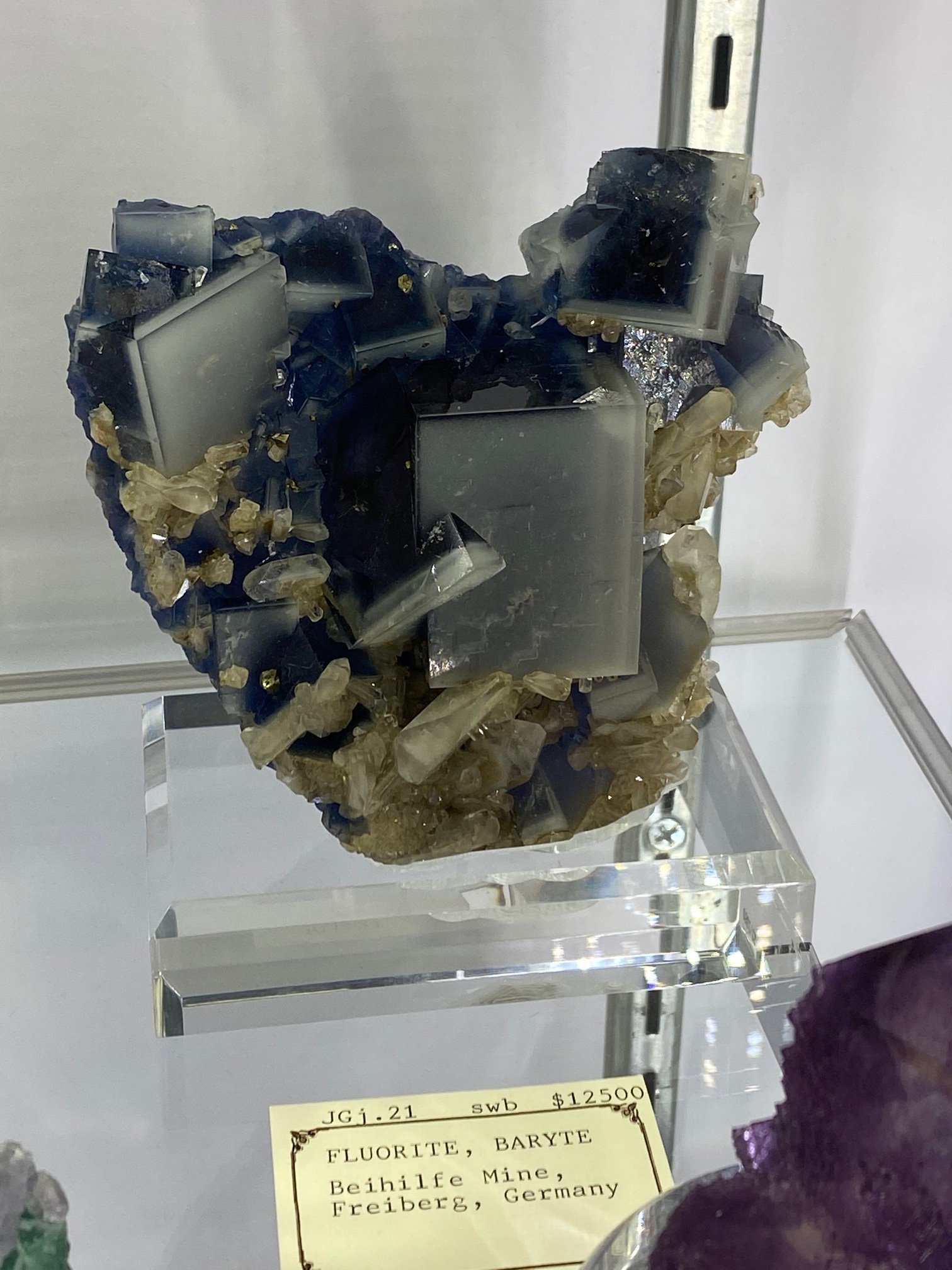 Nice German Fluorite at the Show