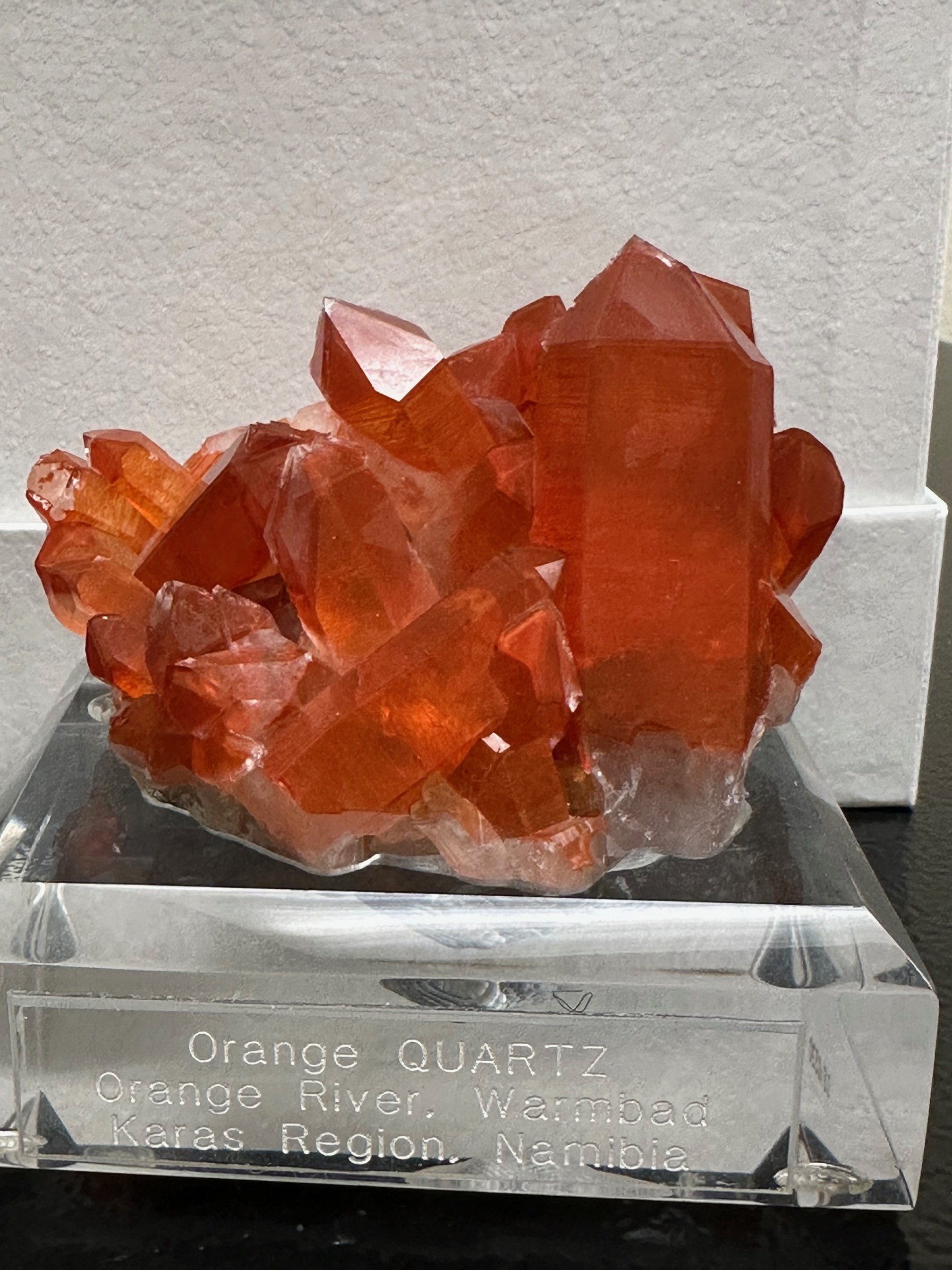 Orange River Quartz, sold