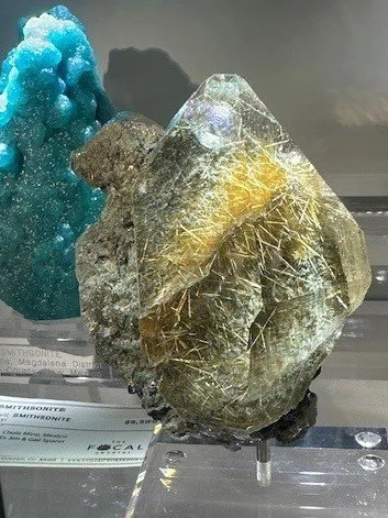 Rutile In Quartz, SOLD