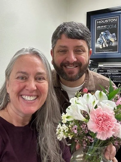 Mama got flowers from her Churrin