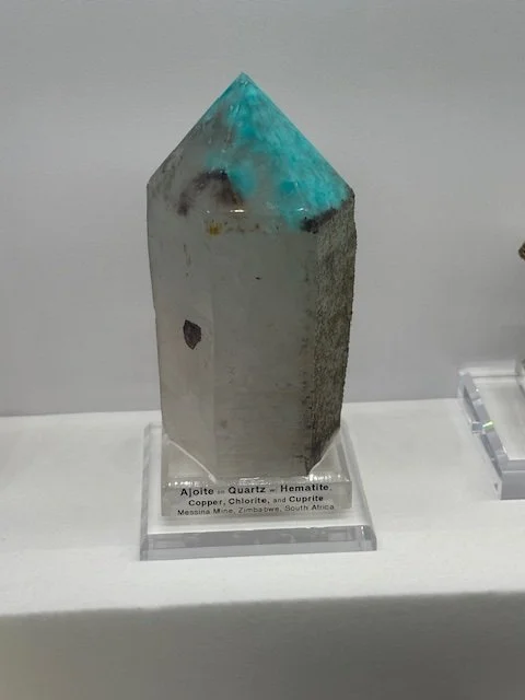 Stout Ajoite in Quartz