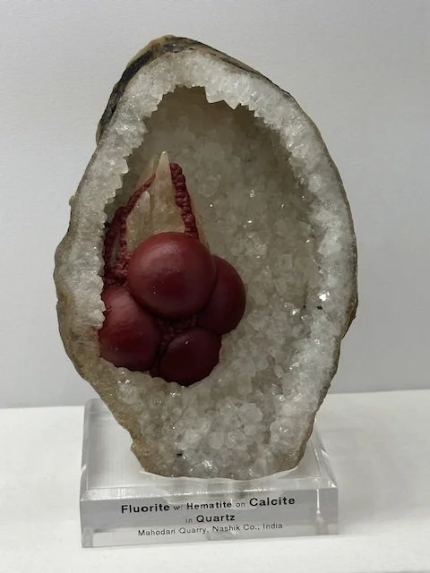 Smoking Red Fluorite 