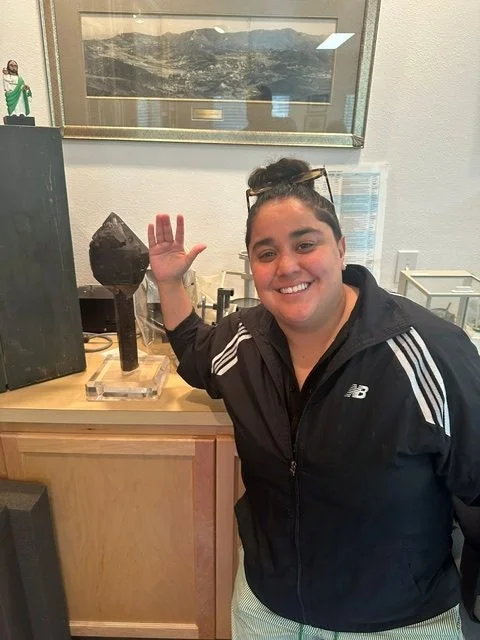 Cee Cee with "Mongo" 