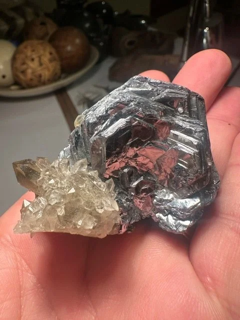 Molybdenite w Quartz