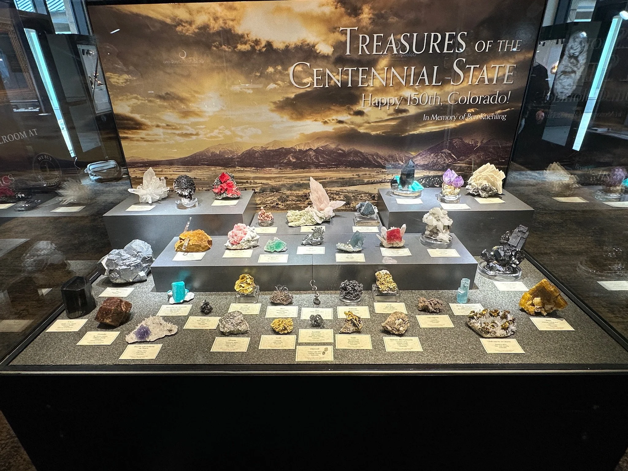 Nice Colorado Rocks display