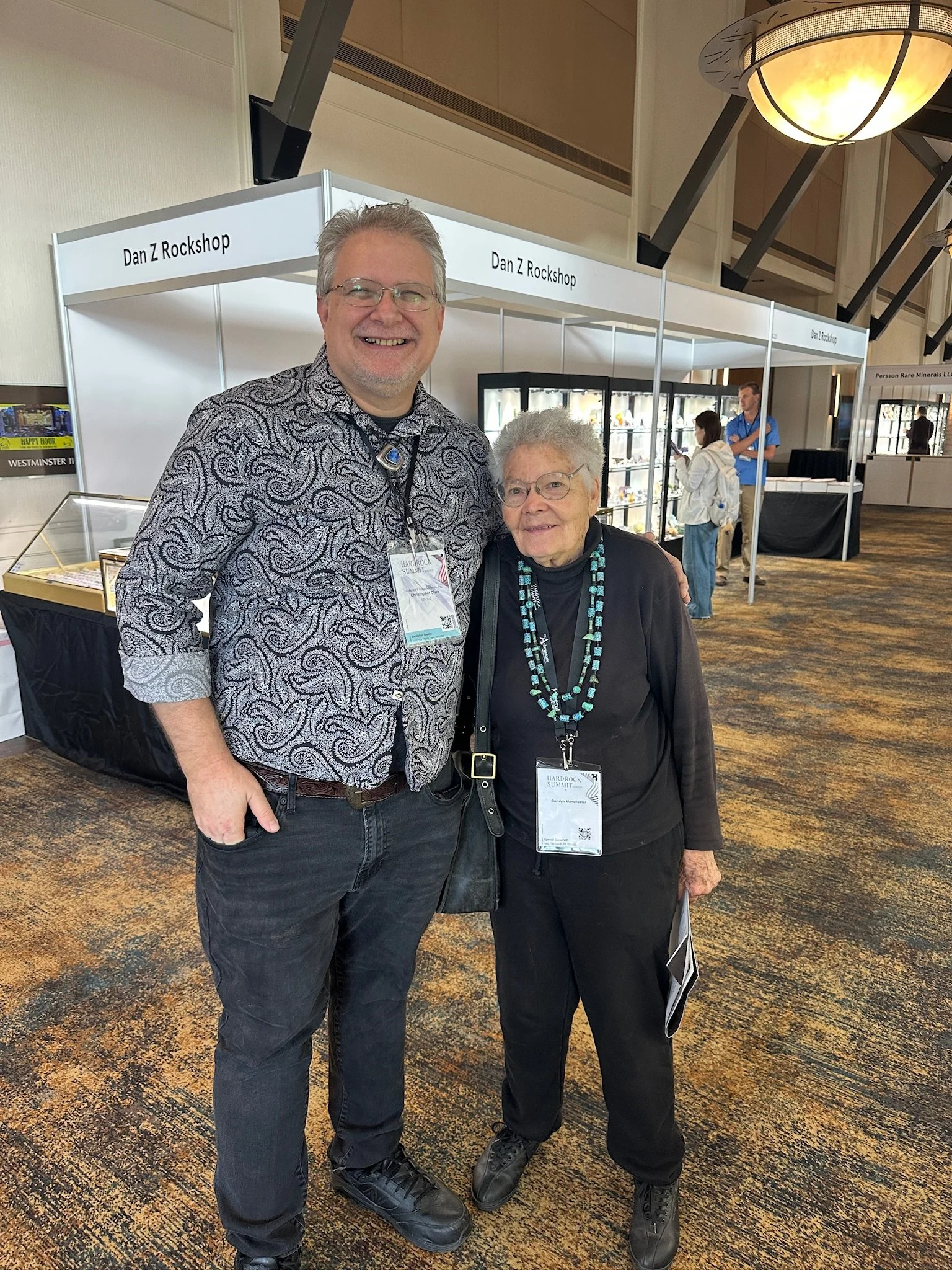 Christopher Clark, Carolyn Manchester