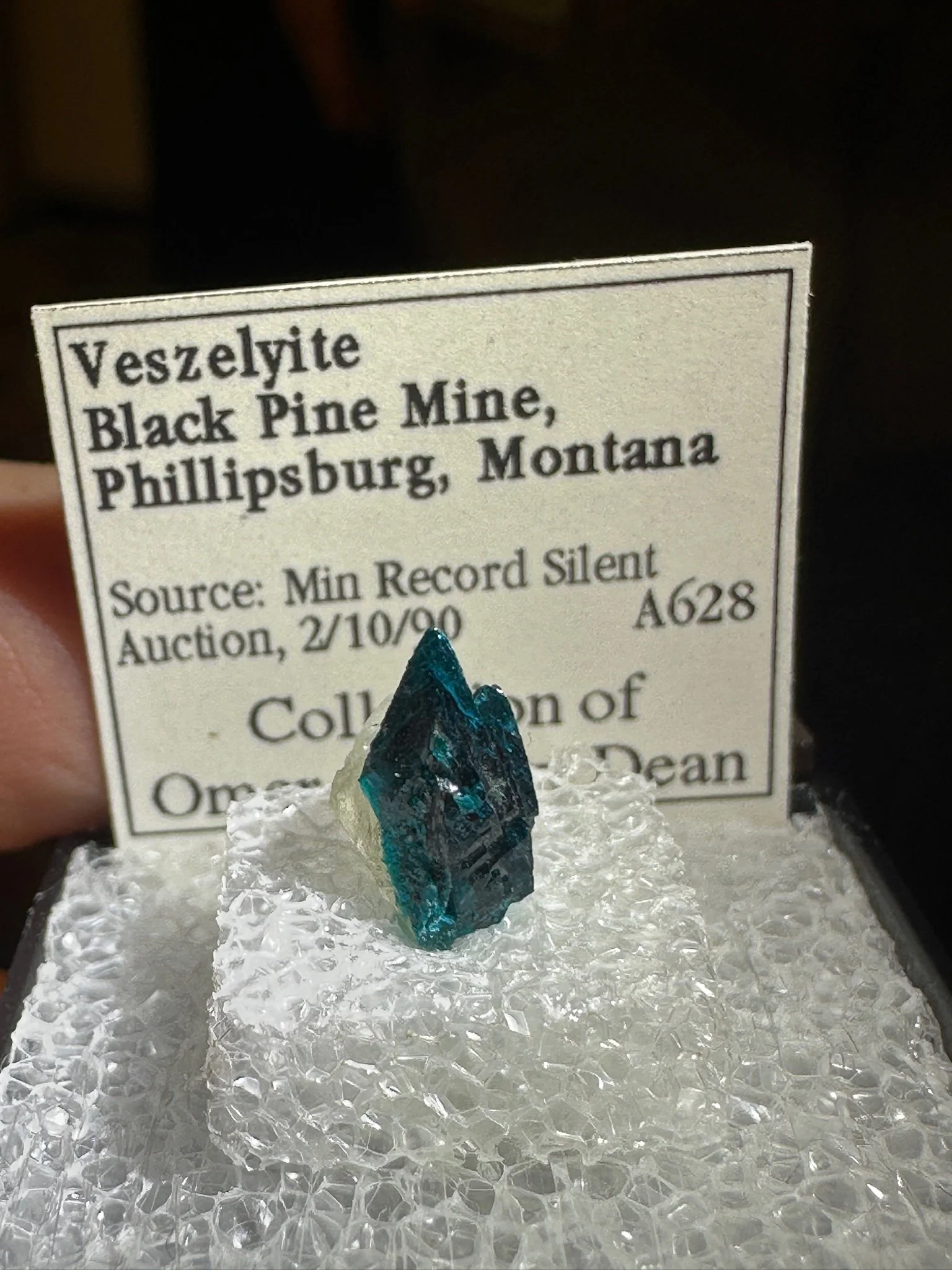 Black Pine Veszelyite
