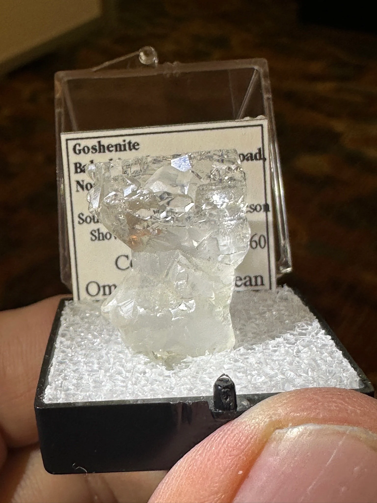 Gemmy Etched Goshenite
