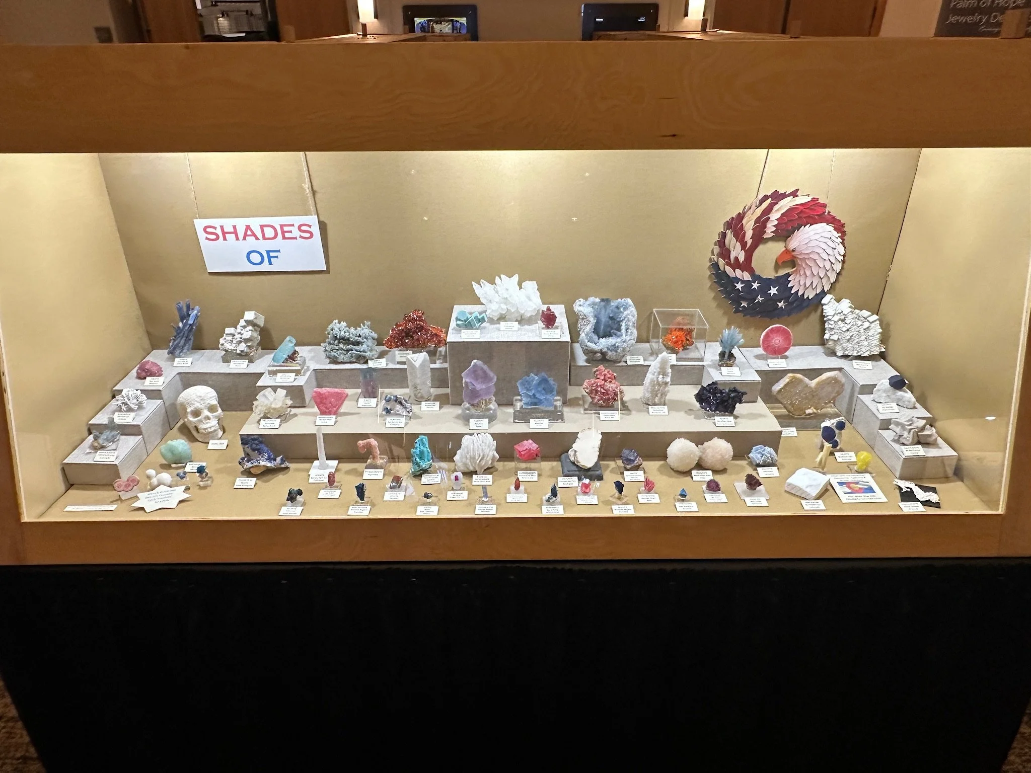 Cool Red, White &amp; Blue Display
