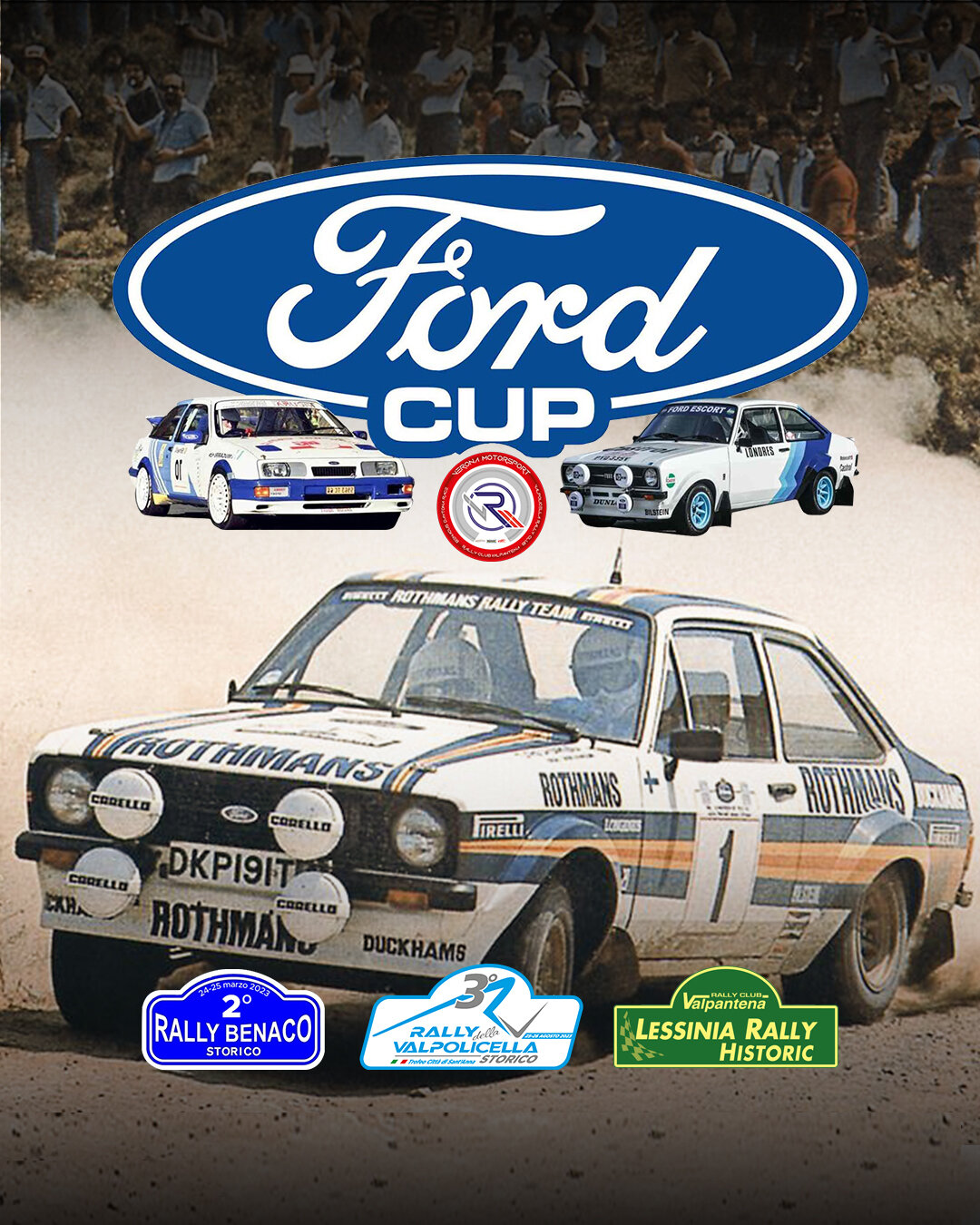 Vi abbiamo annunciato delle novit&agrave; per il prossimo 5&deg; Lessinia Rally Historic 🚗
La nuova FORD CUP🚙 &egrave; la prima di queste!
Una nuova iniziativa di @veronamotorsport dedicata ai Fordisti Storici alla quale abbiamo subito aderito con 