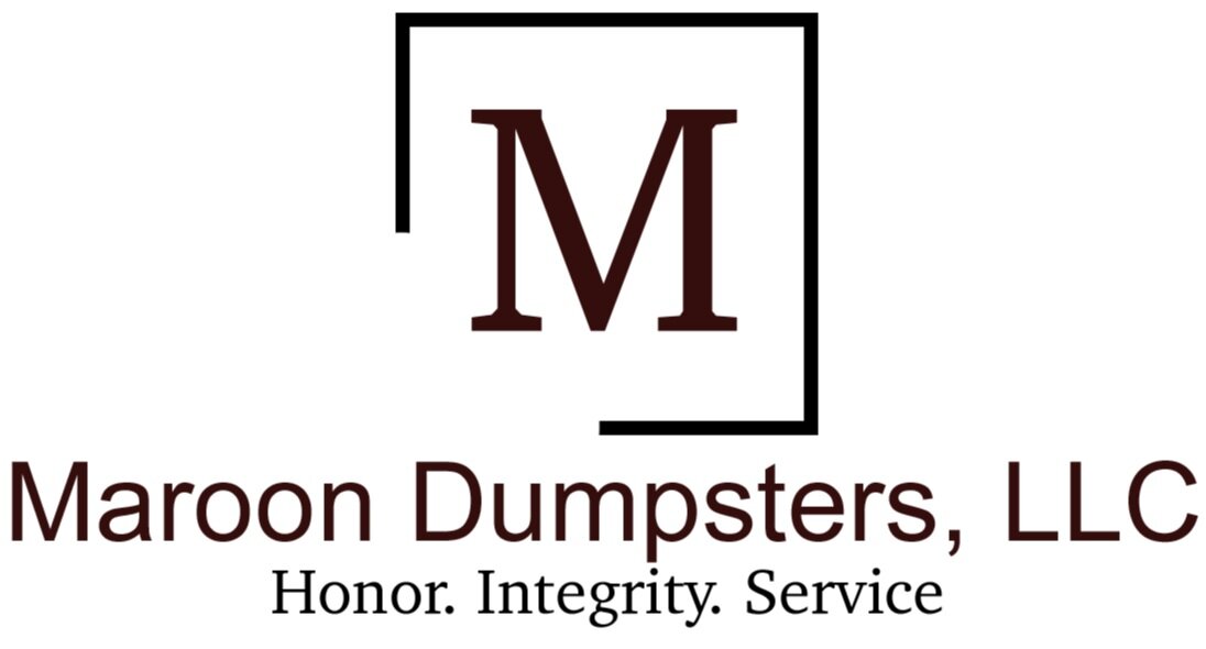 Maroon Dumpsters
