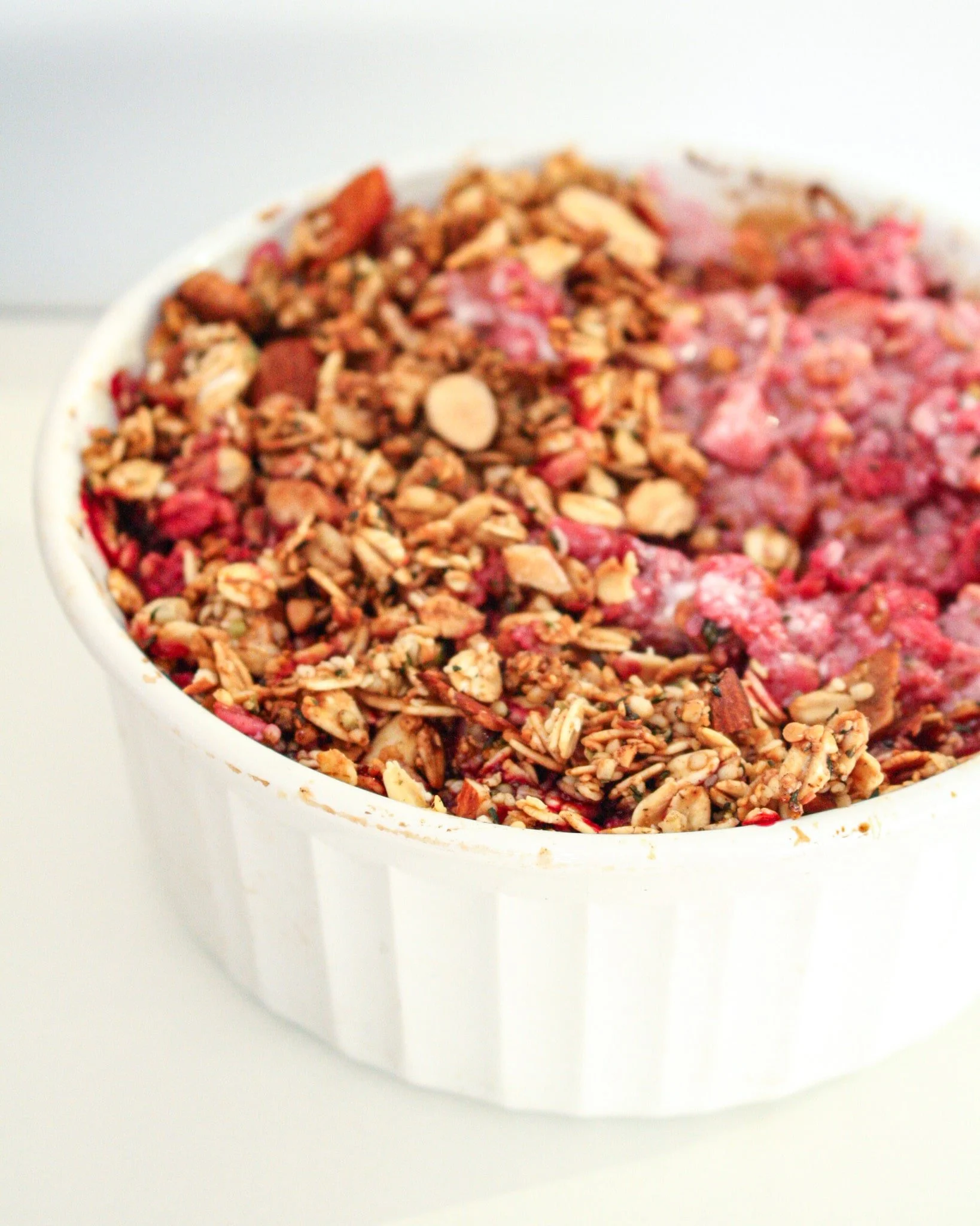 Raspberry Crumble — Healthy Num Num Blog