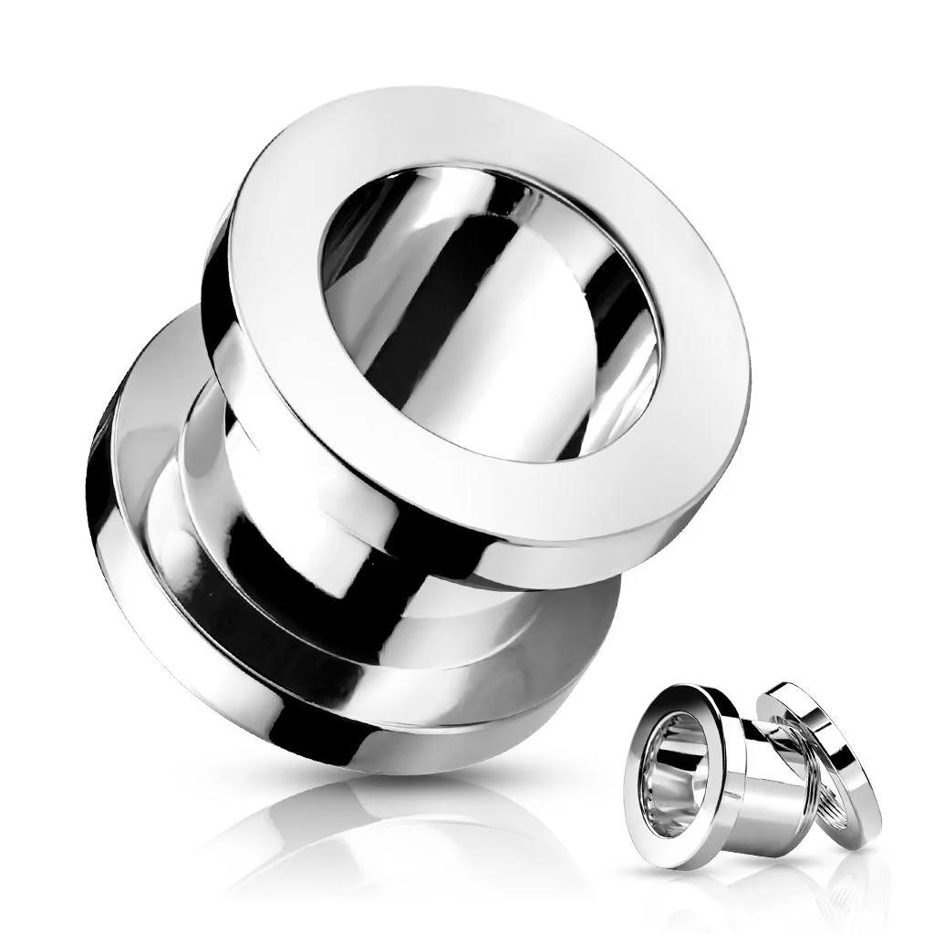 316L Surgical Stainless Steel Screw Back Plug