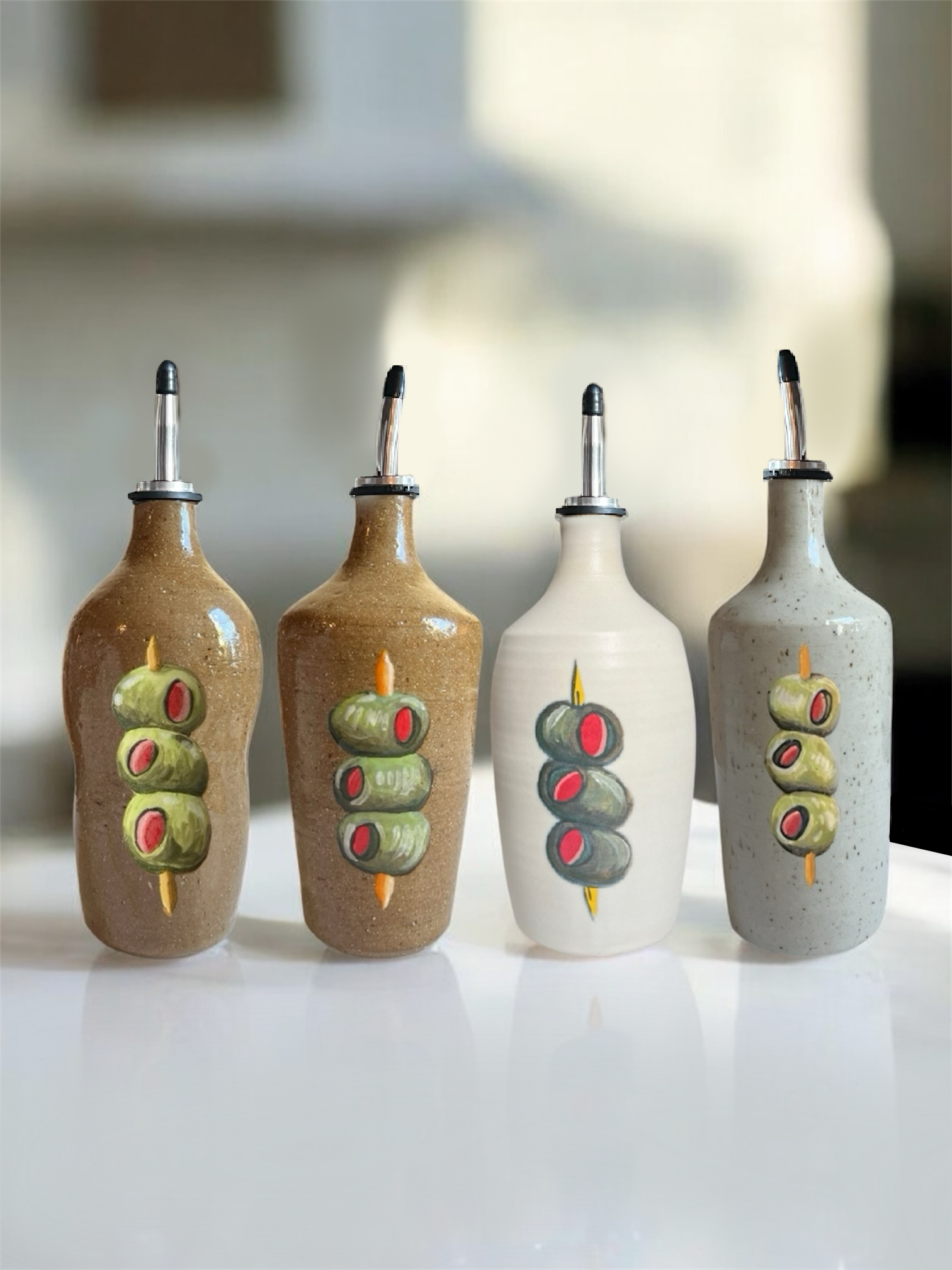 Martini Olive Oil Bottle