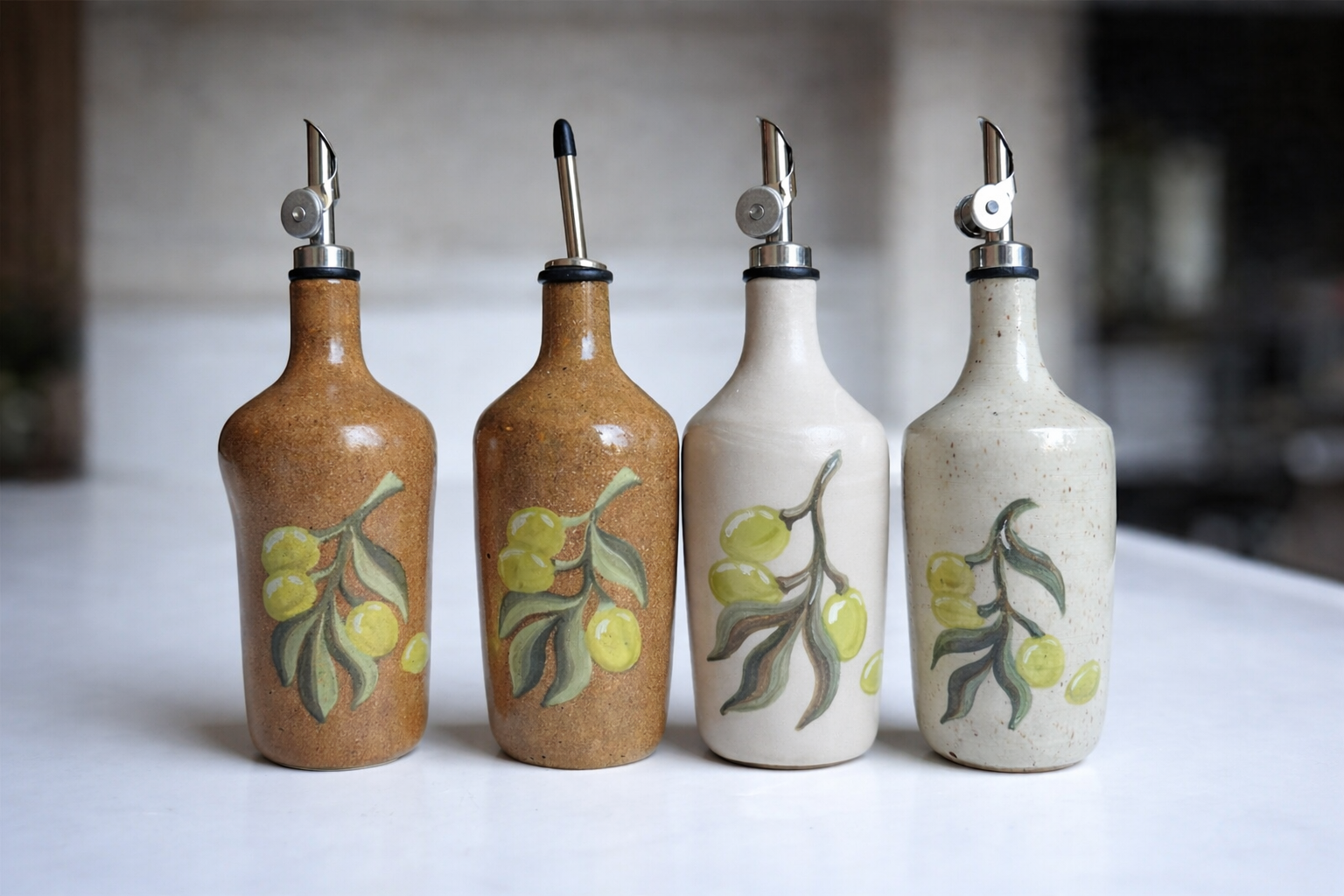 Olive Branch Olive Oil Bottle