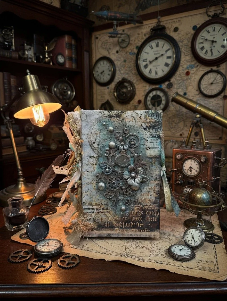 Steampunk Time Traveler's Journal