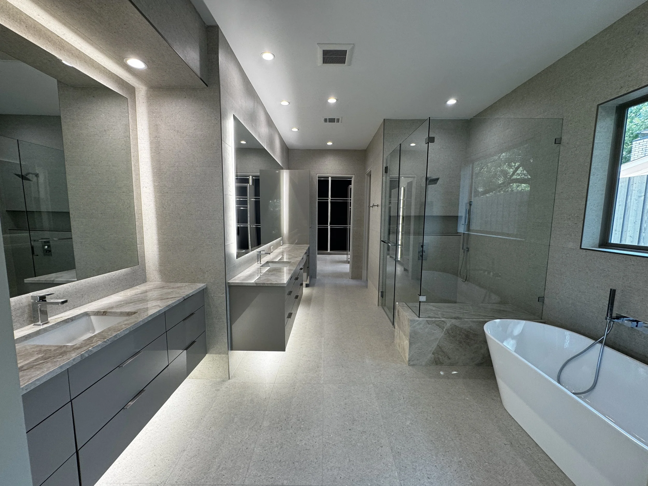 Modern Floating Bathroom Cabinets