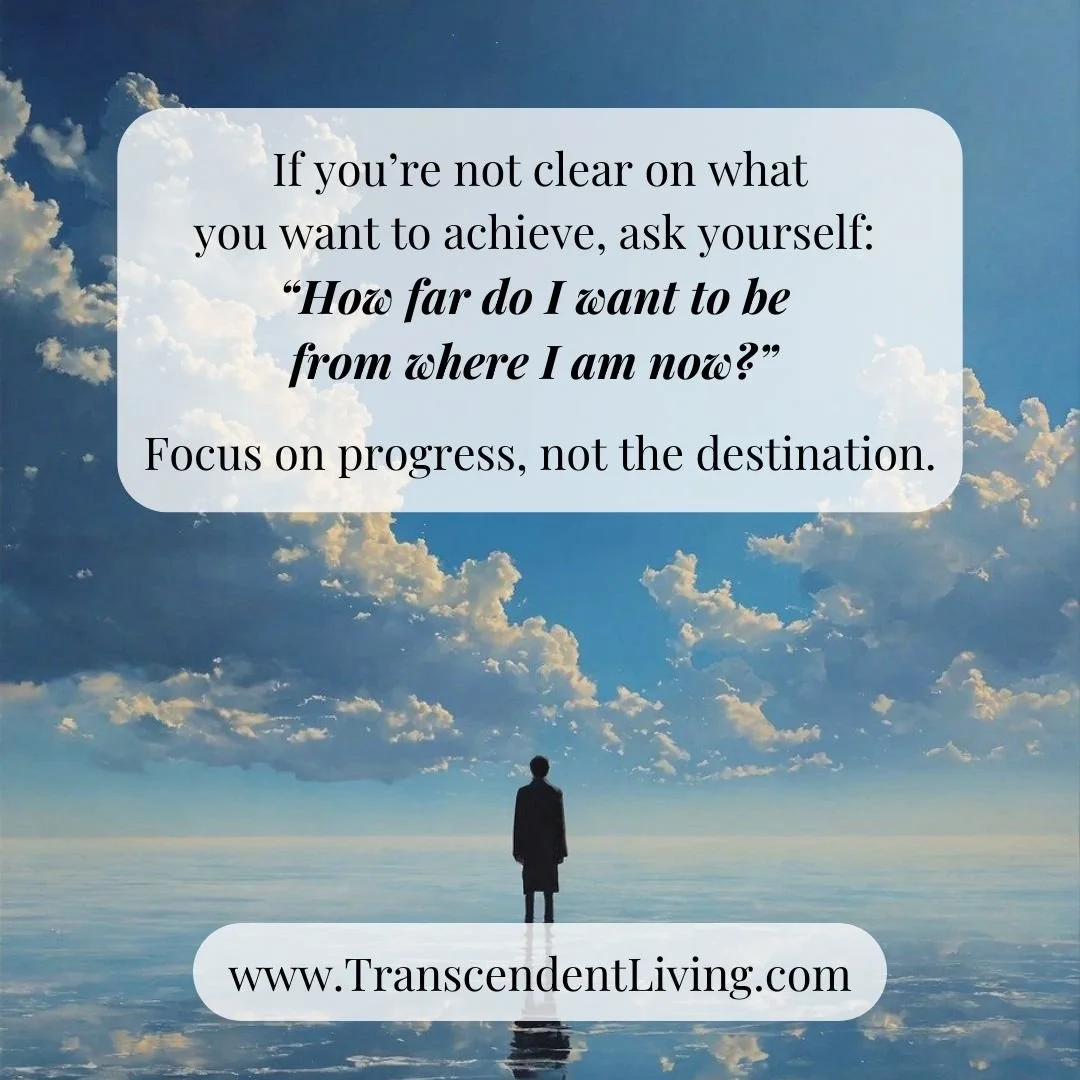 Connect the dots of your progress by looking backward