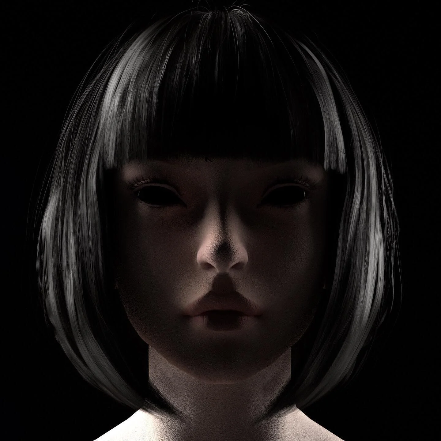 i&rsquo;ve avoided texturing and rendering humans for a year. after a couple days of trying to learn i remember why i stayed away
