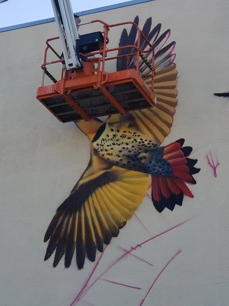 Interior mural painting for home by Lase 28
