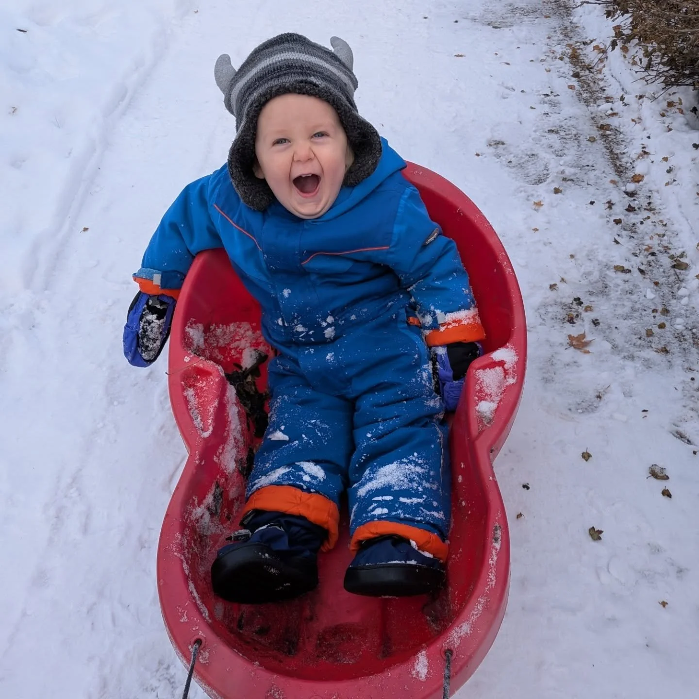 Snow fun with @norwayfires and Rune yesterday! I love these guys!