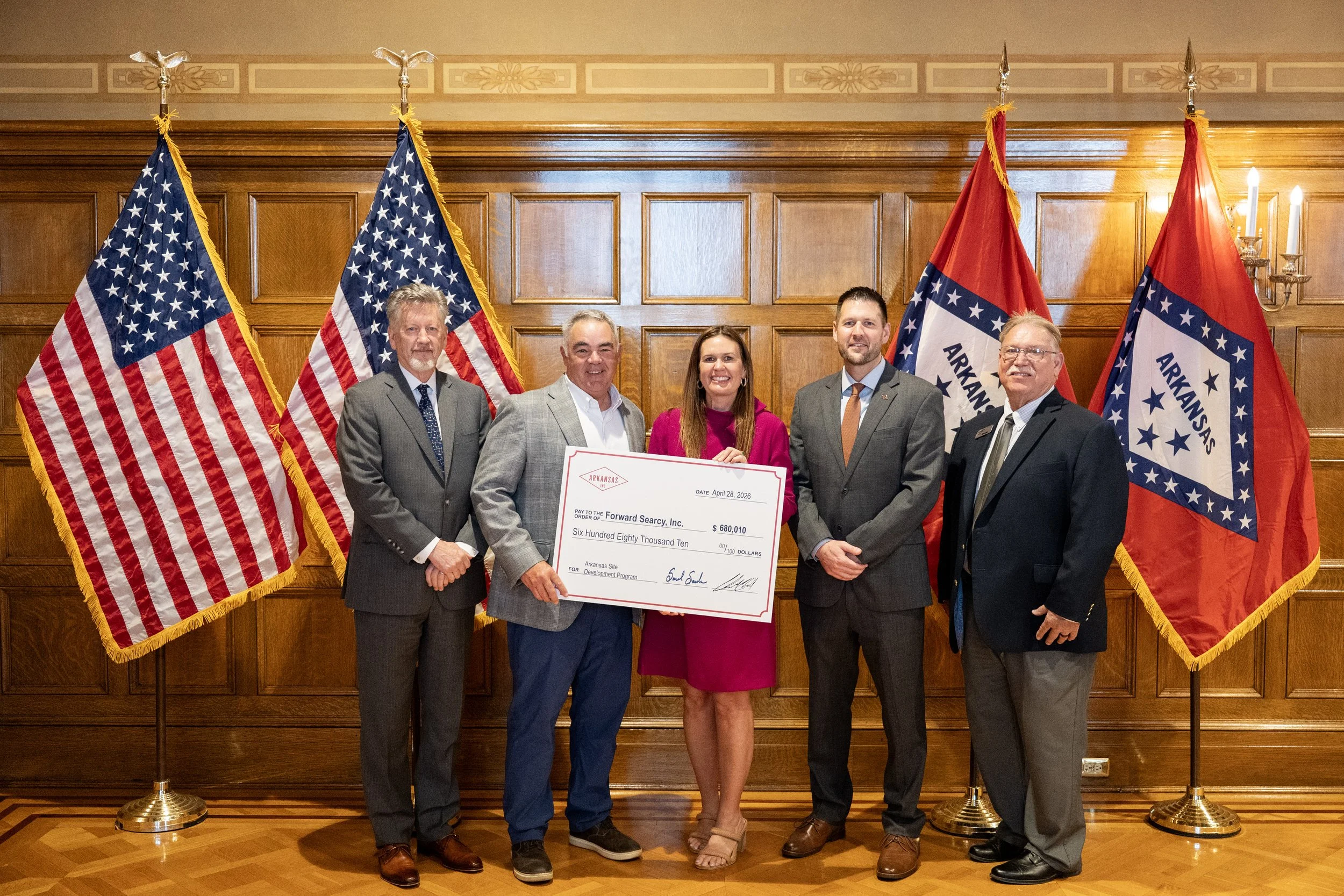 Searcy Awarded $680,010 State Grant to Advance New Industrial Site Development