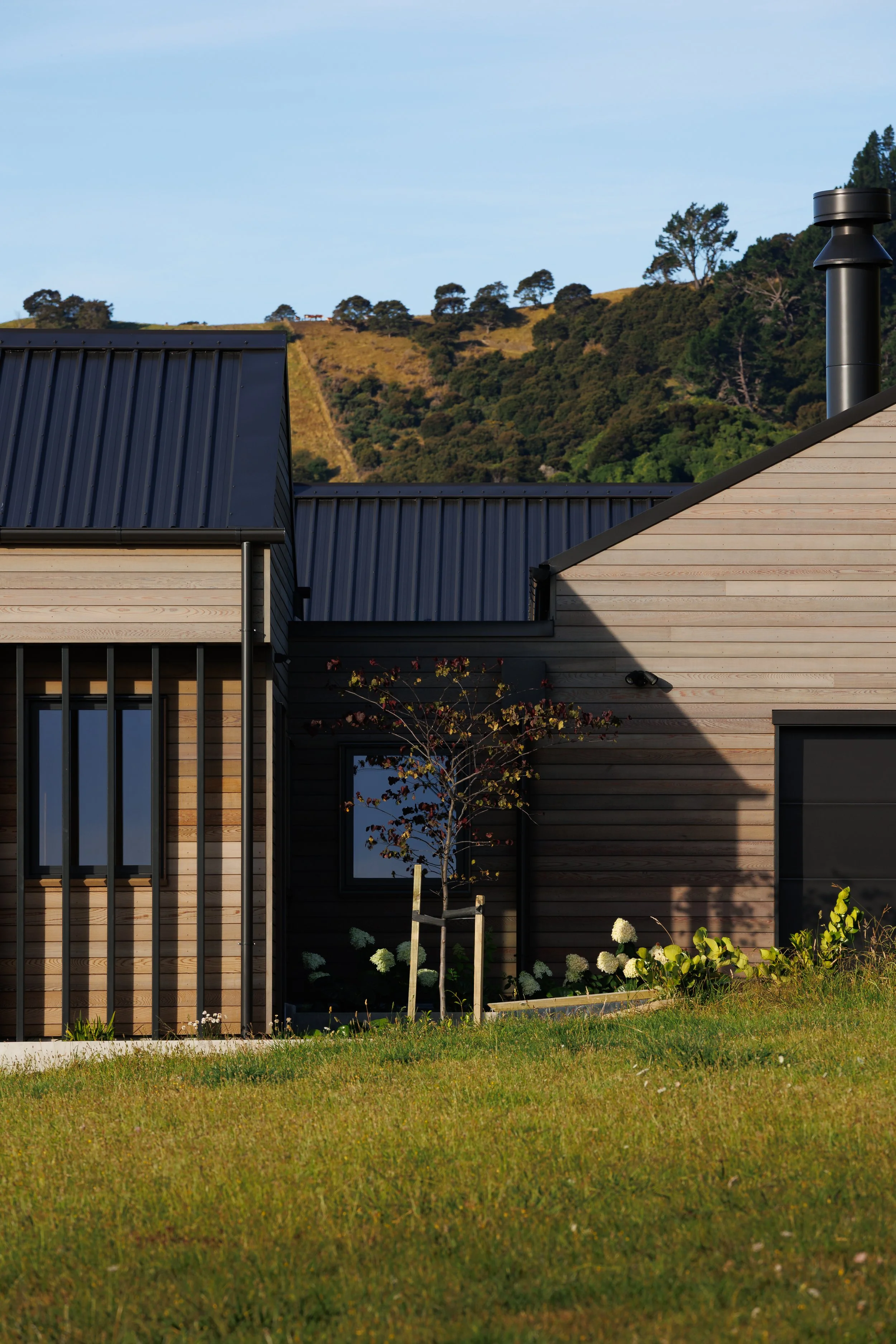 Bayview Road Twin Gables Exterior Wall