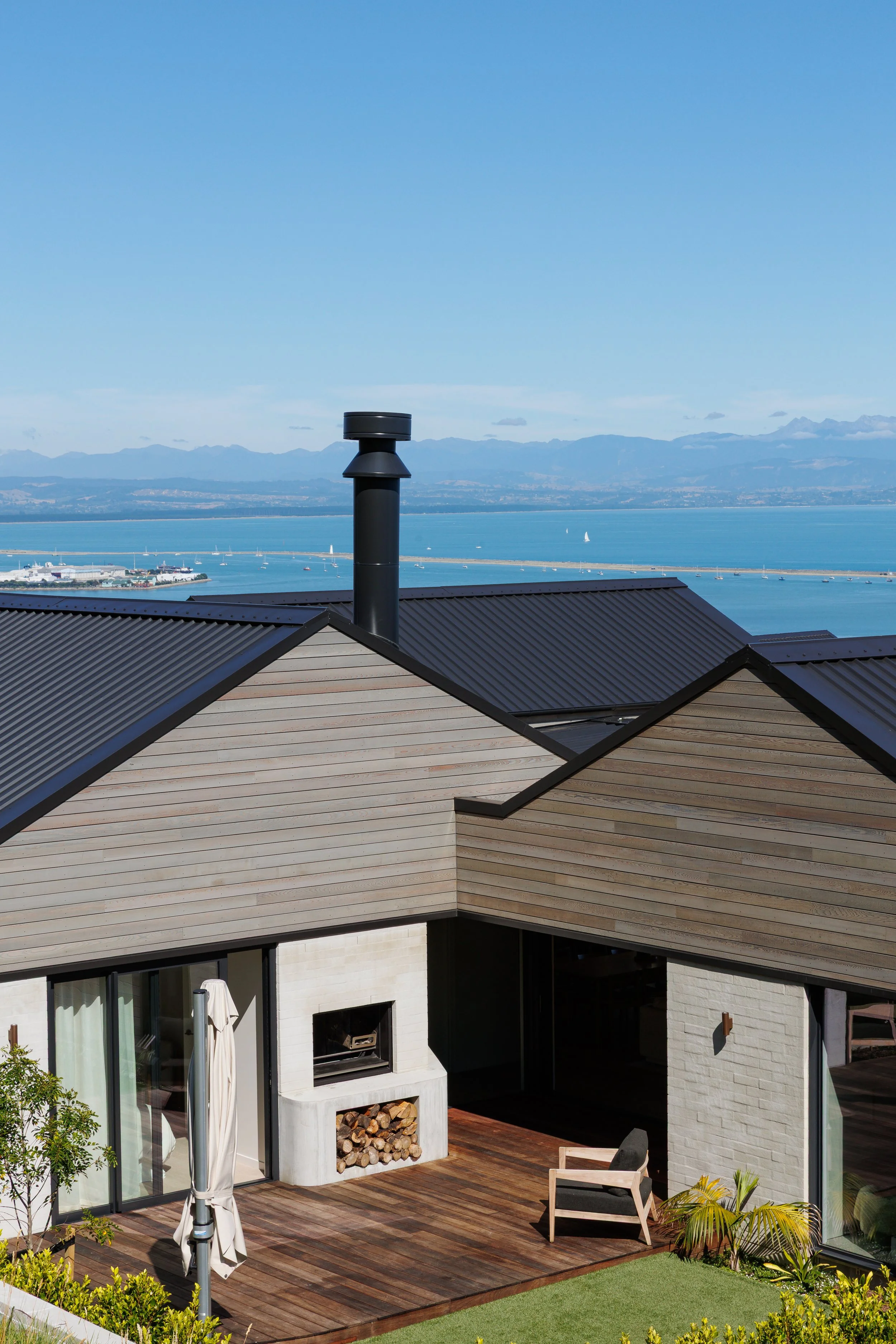 Bayview Road Twin Gables Roof