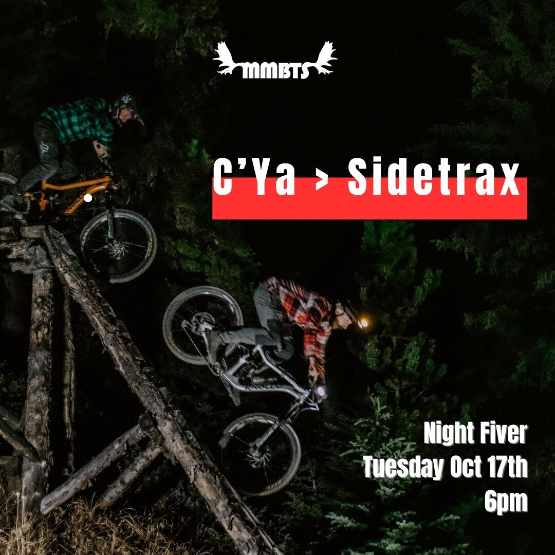 Trail Announcement!
Prairie Mountain Night Fiver is happening this Tuesday October 17th on C'Ya &gt; Sidetrax

🏁 Racing starts at 7:30 pm once the sun sets.
🚵 Trail details announced one week prior to the event.
💡 Dress warmly, and get your bike l