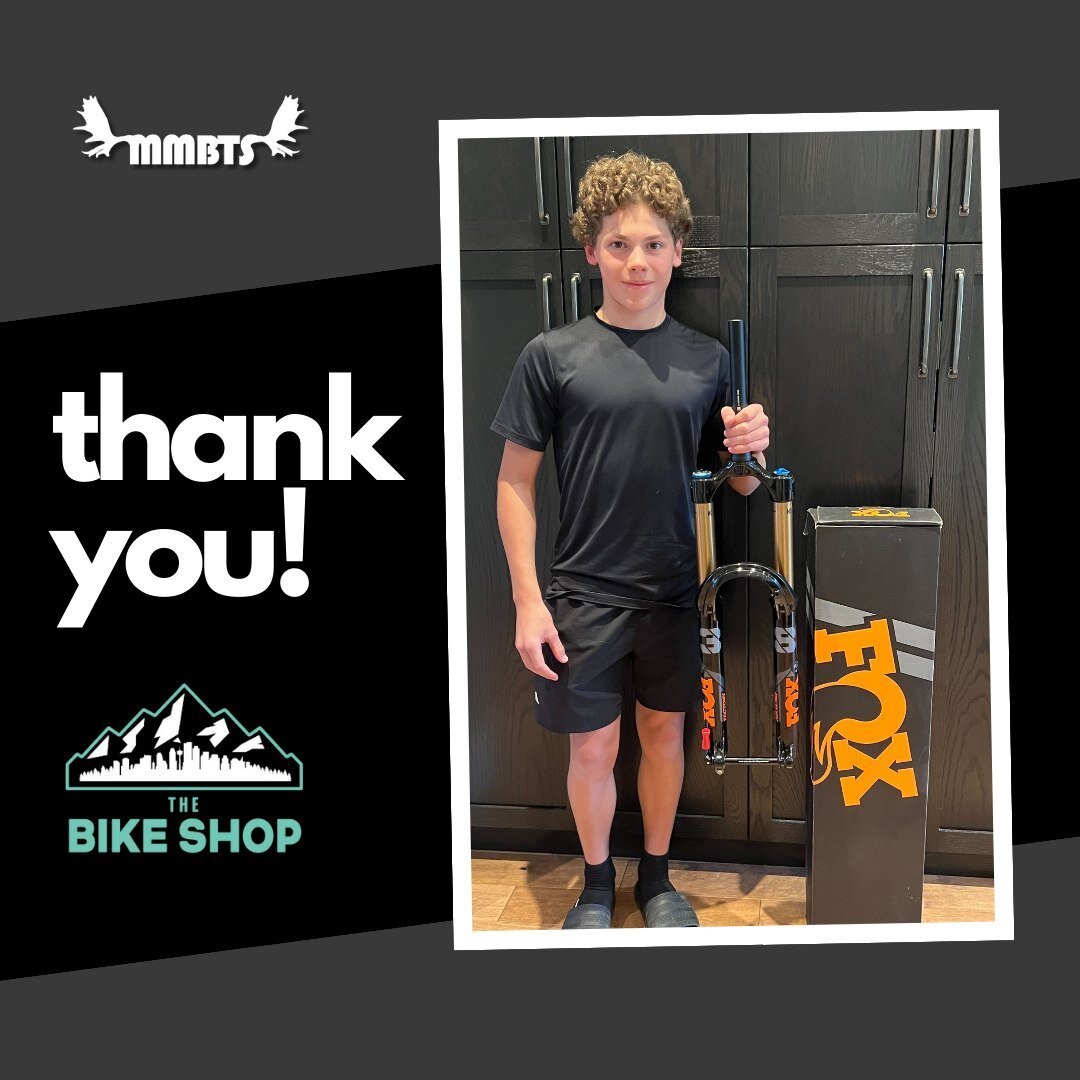 🚲 Big news from The Bike Shop! They generously donated a Fox 38 fork for our raffle, raising $1,120 at in-person events. All proceeds support our trails. The winner was drawn on September 30th. Big shoutout to Amanda for letting us know that Miles i