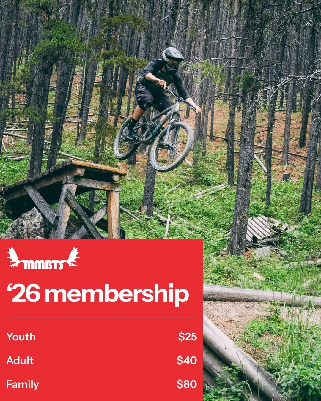 🤘🔥 Stoked for 2026? SAME.

The trails don&rsquo;t build or maintain themselves and your 2026 MMBTS membership is what keeps the whole machine running. When you join, 100% of your support goes back into building, maintaining, and developing the trai