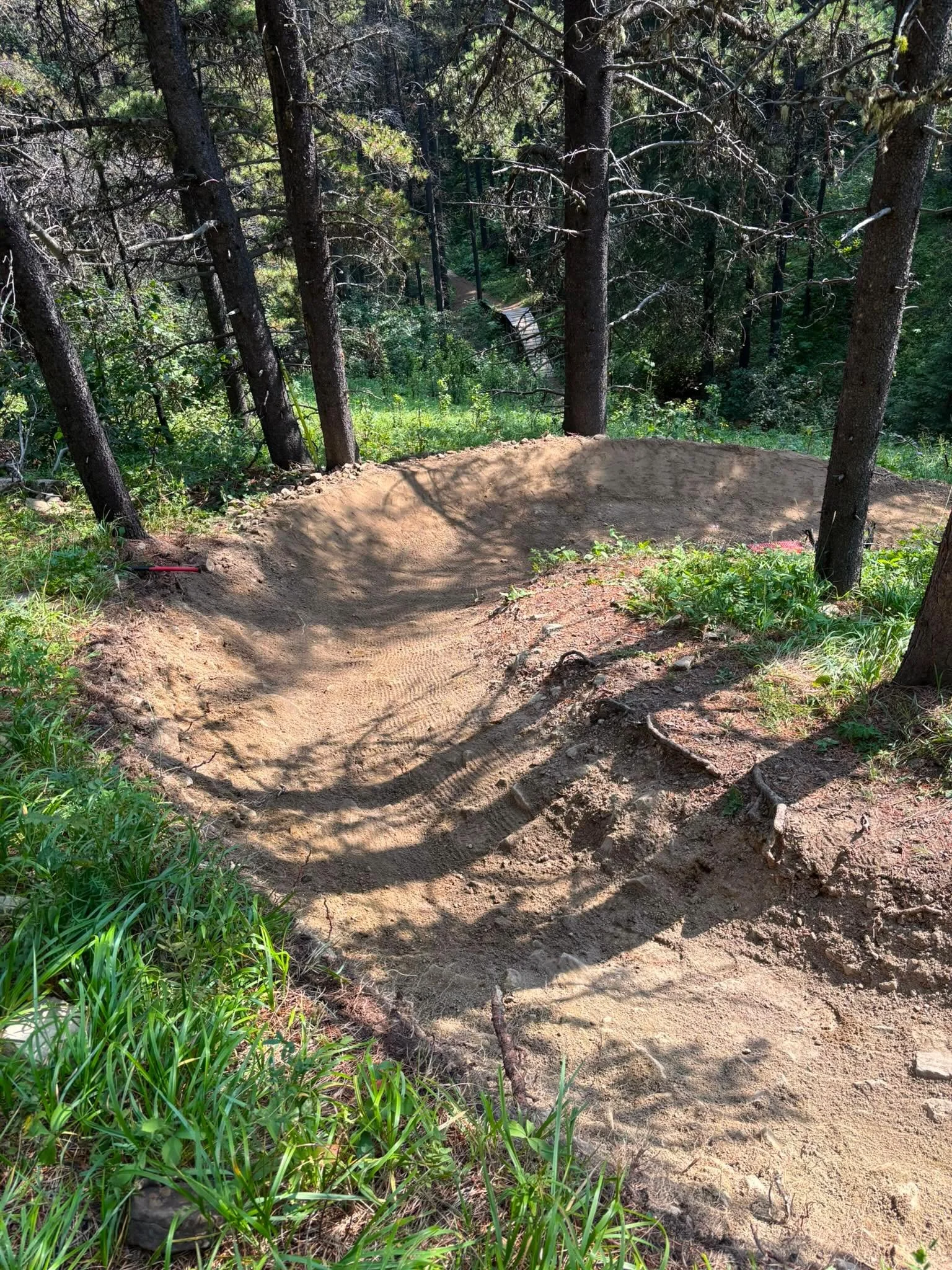 Friday Aug 21 Trail Update: There&rsquo;s hero dirt in them hills, or there will be. The mtn got some rain last night so conditions should be shaping up nice for the weekend. Trail crew are a bunch of beauties, their work never quits (pics to prove i