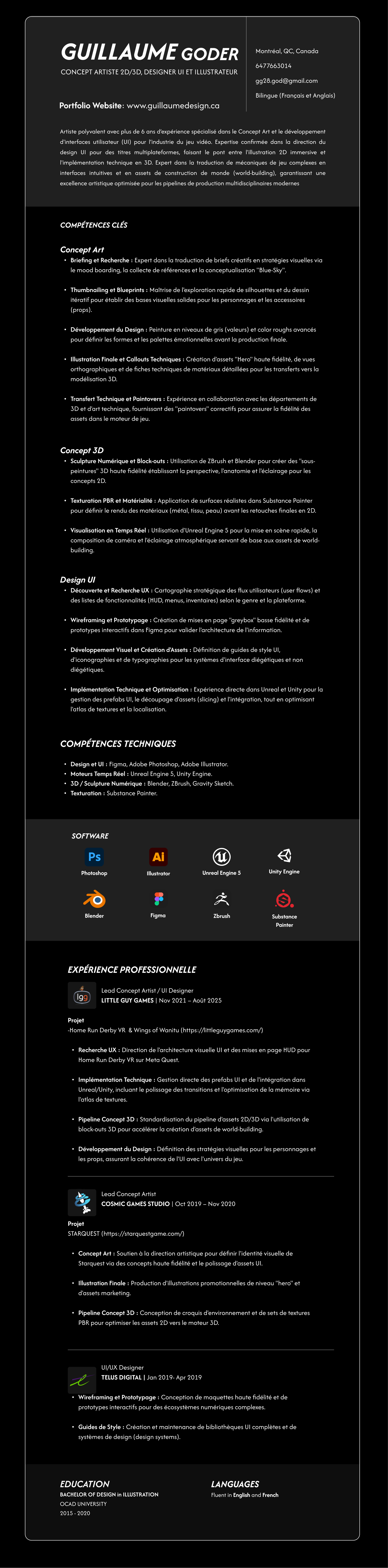 UI/UX Resume