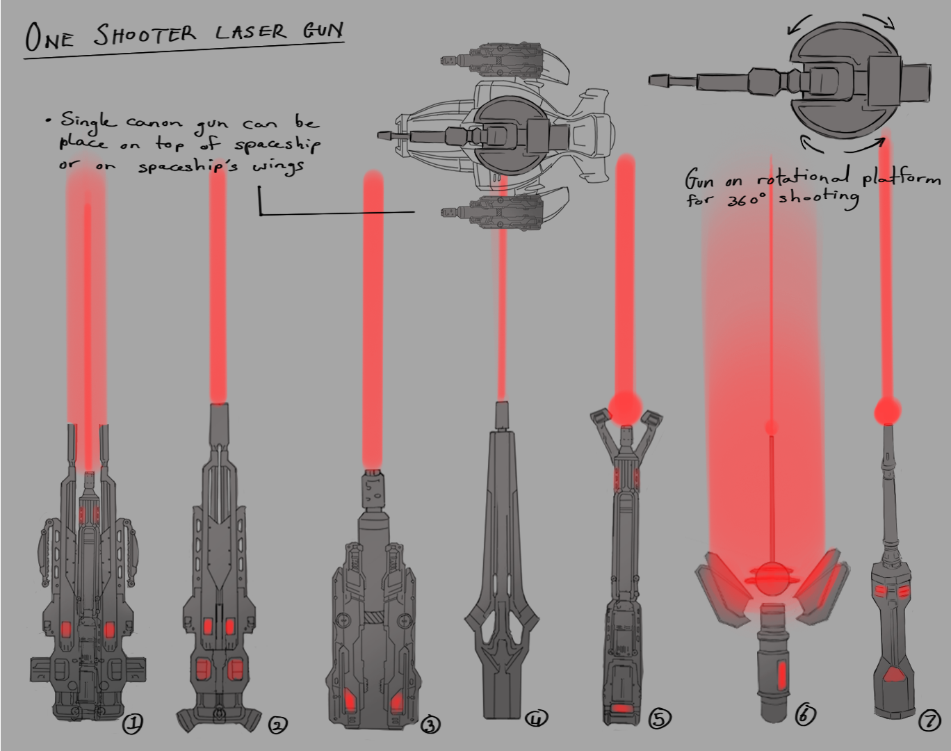 One shooter laser canon sketches.png