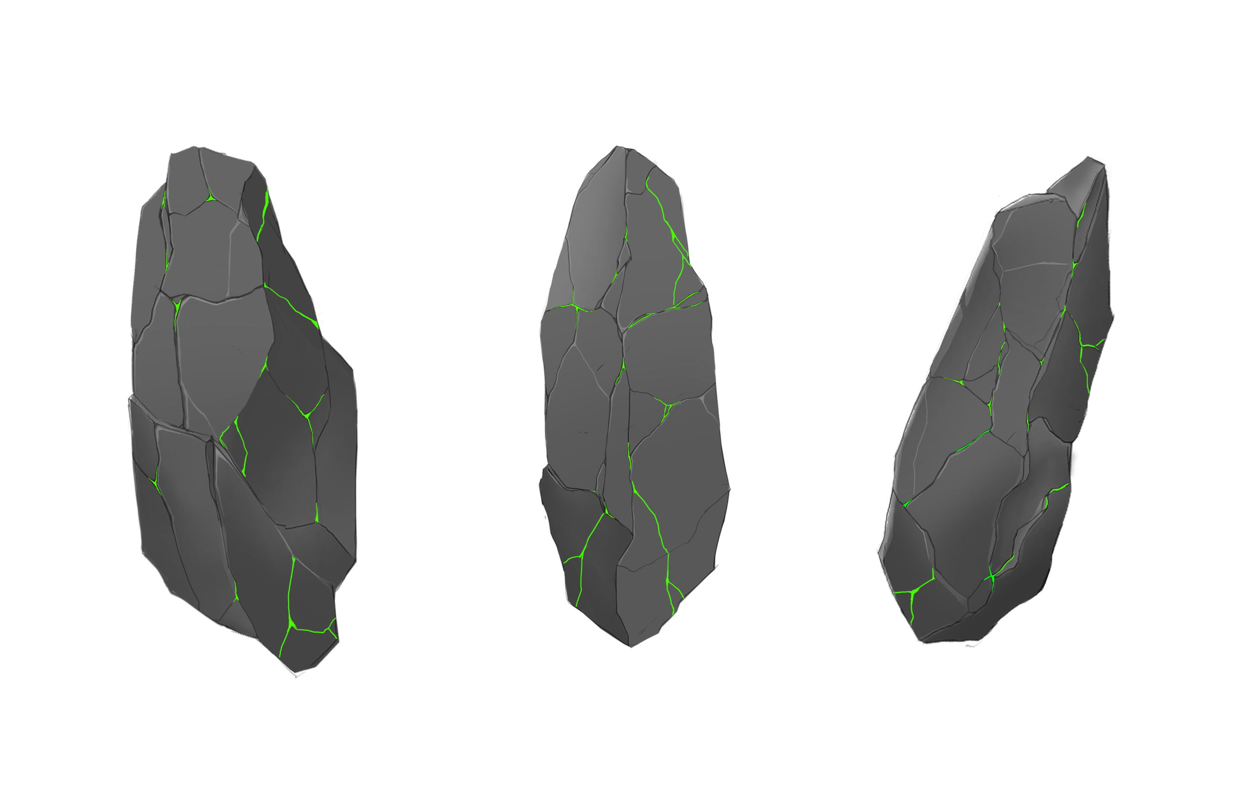 3 tall green rocks.png