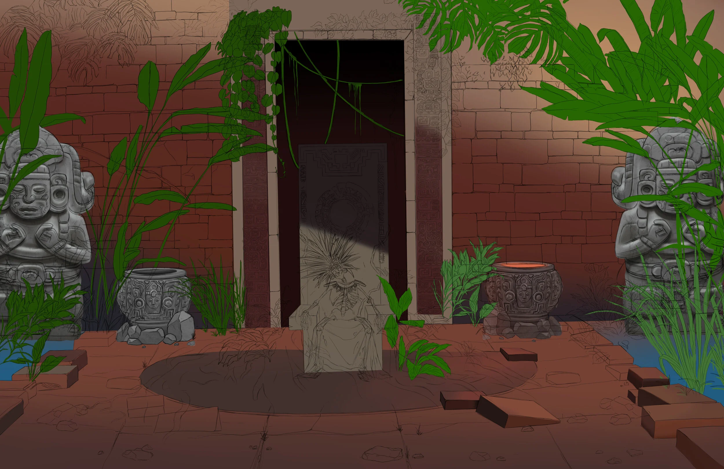 Throne of king maya temple.jpg