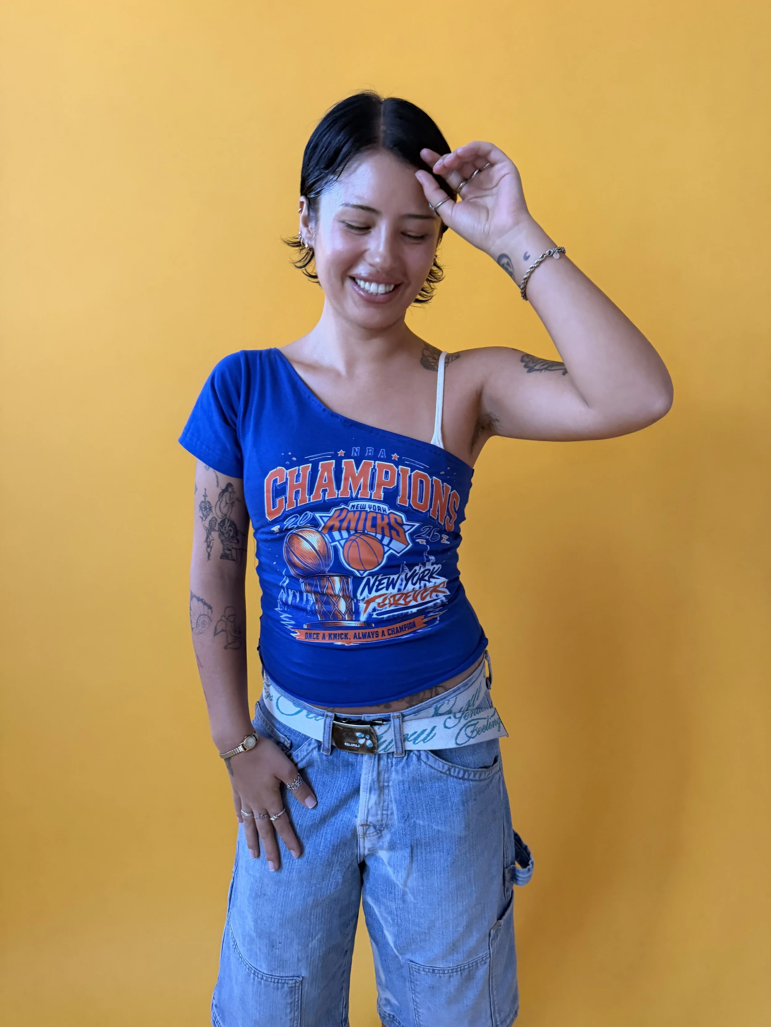 Blue Knicks Shirt