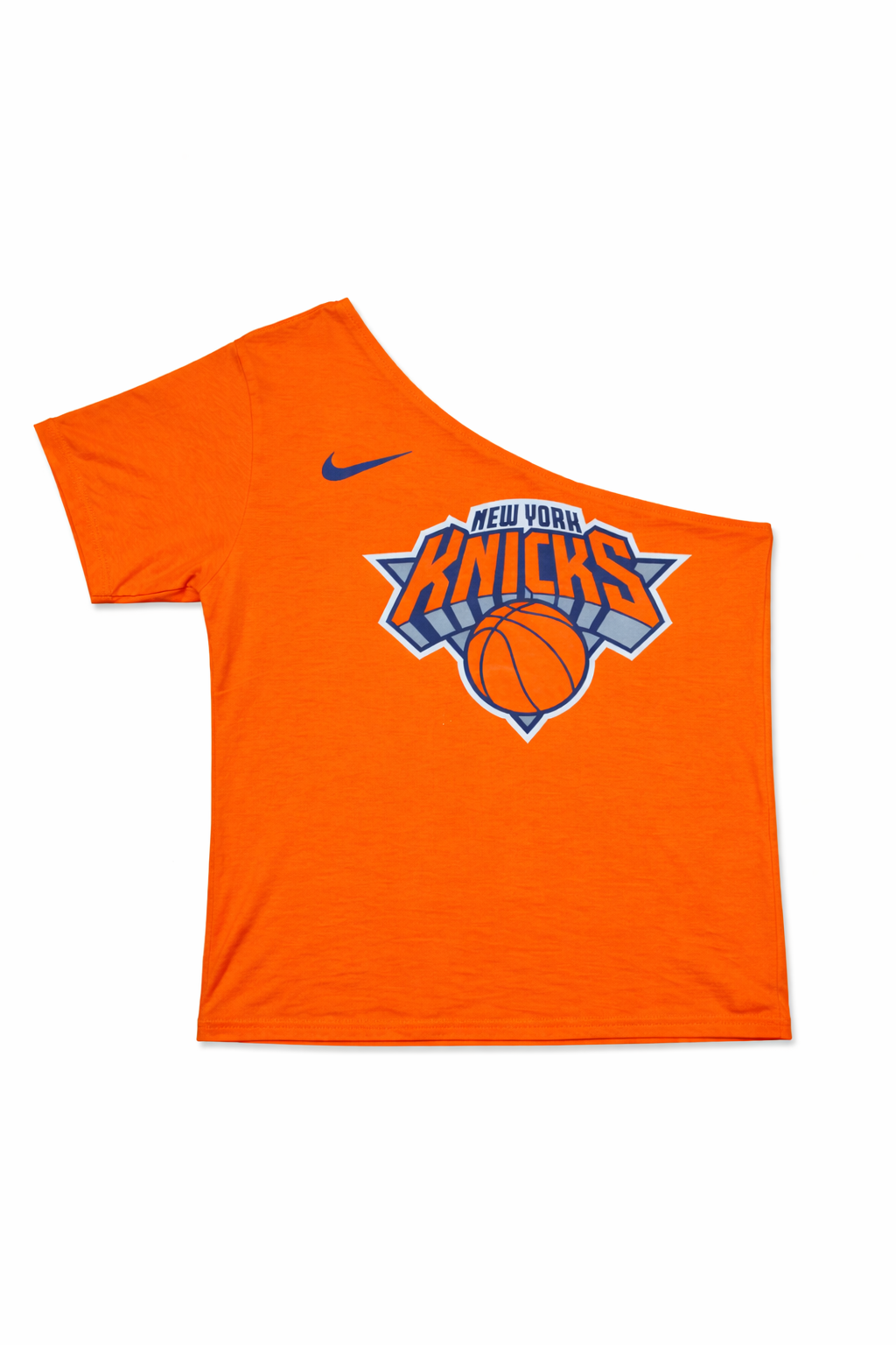 Orange Knicks T-shirt with logo.png