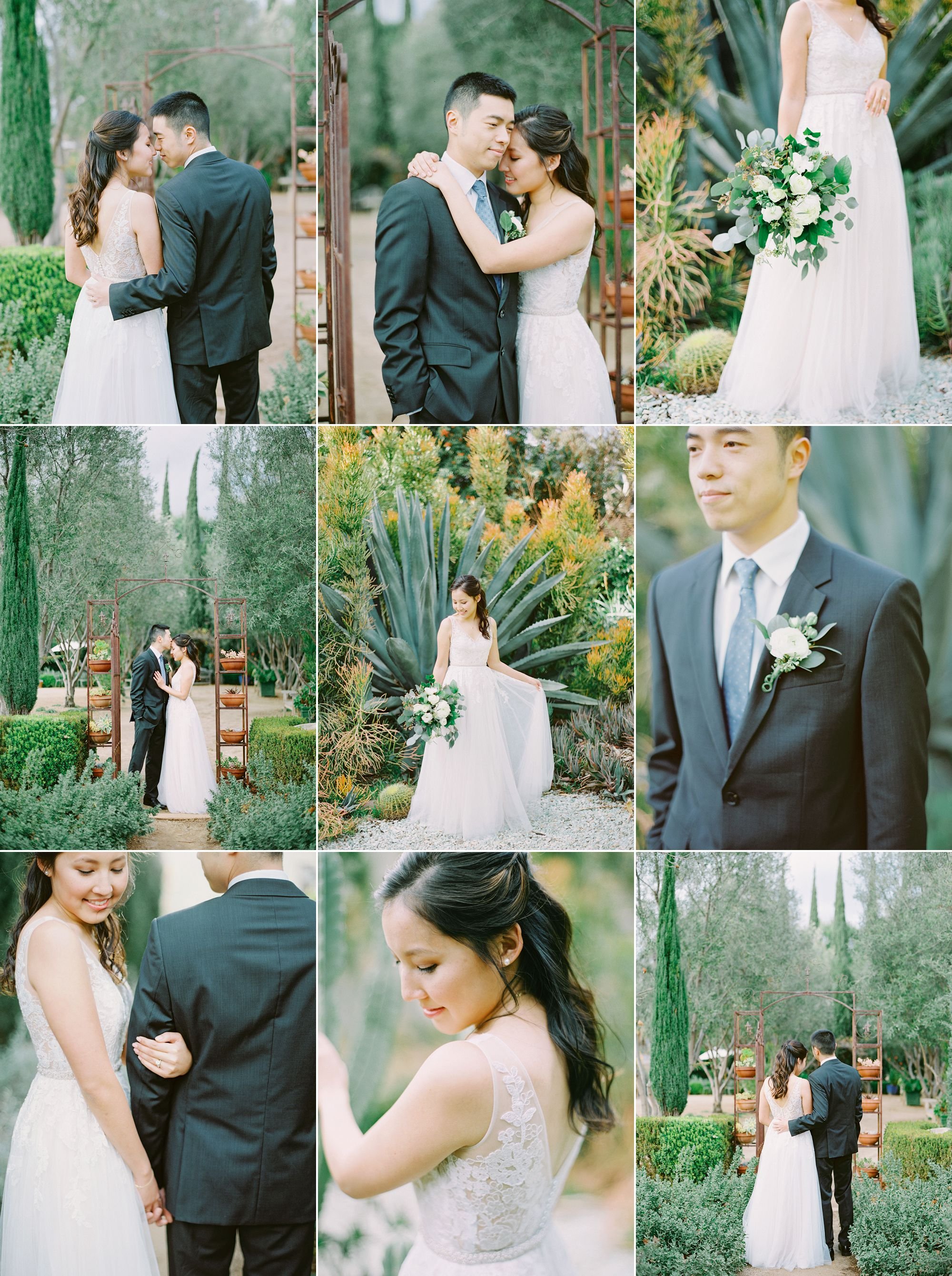 Southern California Arlington Garden Bridal Session