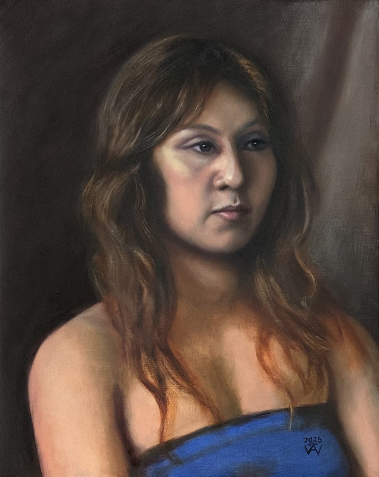Jackie, 20x16 in, oil on canvas