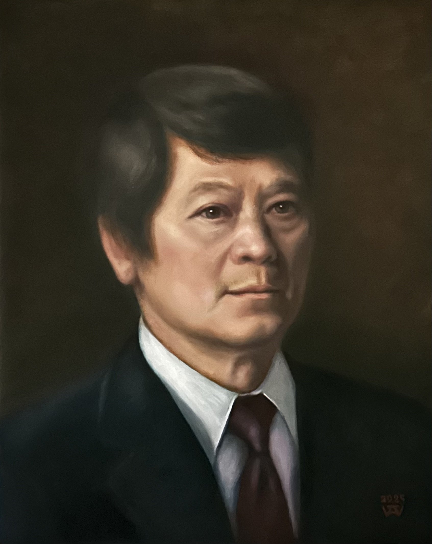 Self Portrait, 20x16 in, oil on canvas