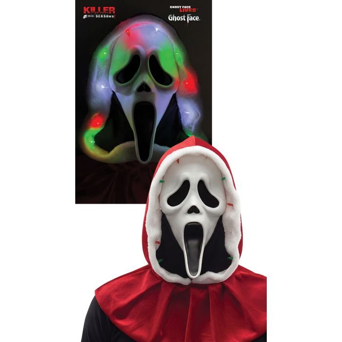 LU CHRISTMAS GHOSTFACE MASK