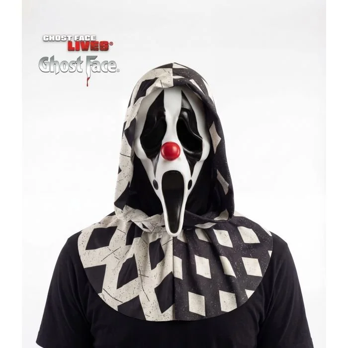CLOWN GHOSTFACE MASK