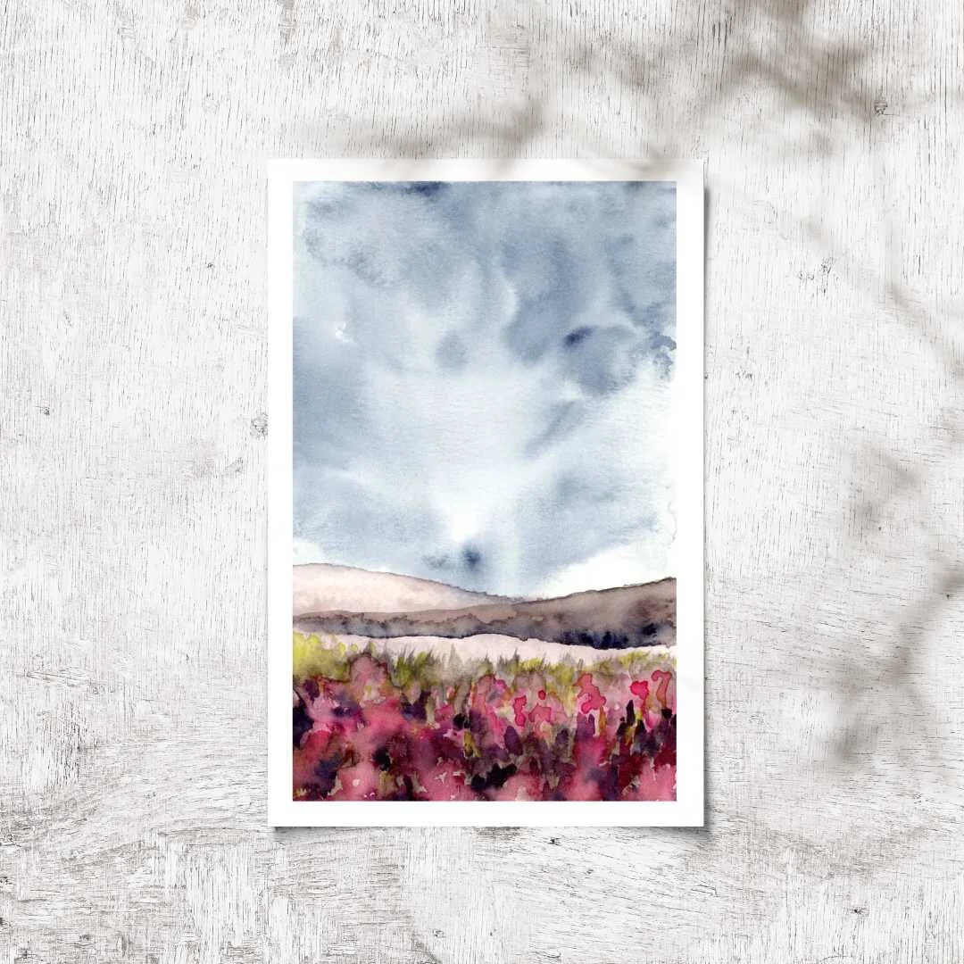 Rewilding Mauve, Unframed