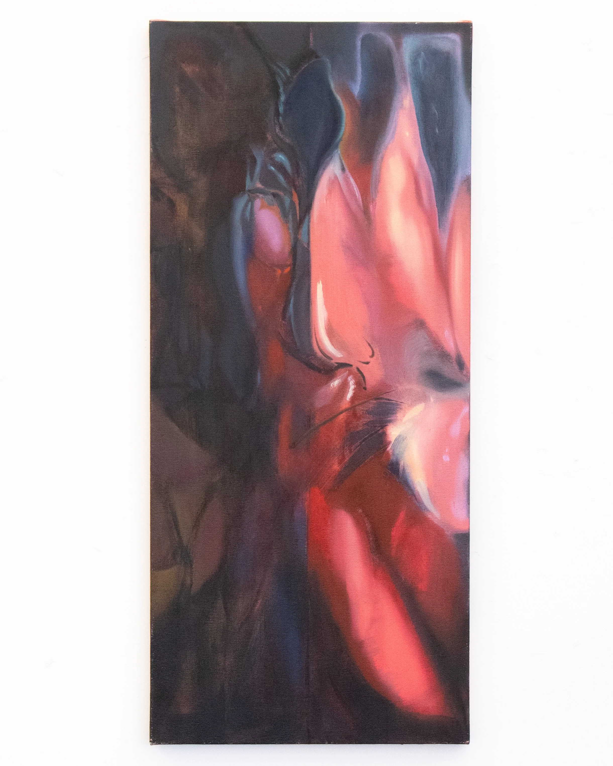  Inheritor of the Mark of Cain  (with Siri Brochman), 2026 
Oils on canvas, 36 x 22 inches