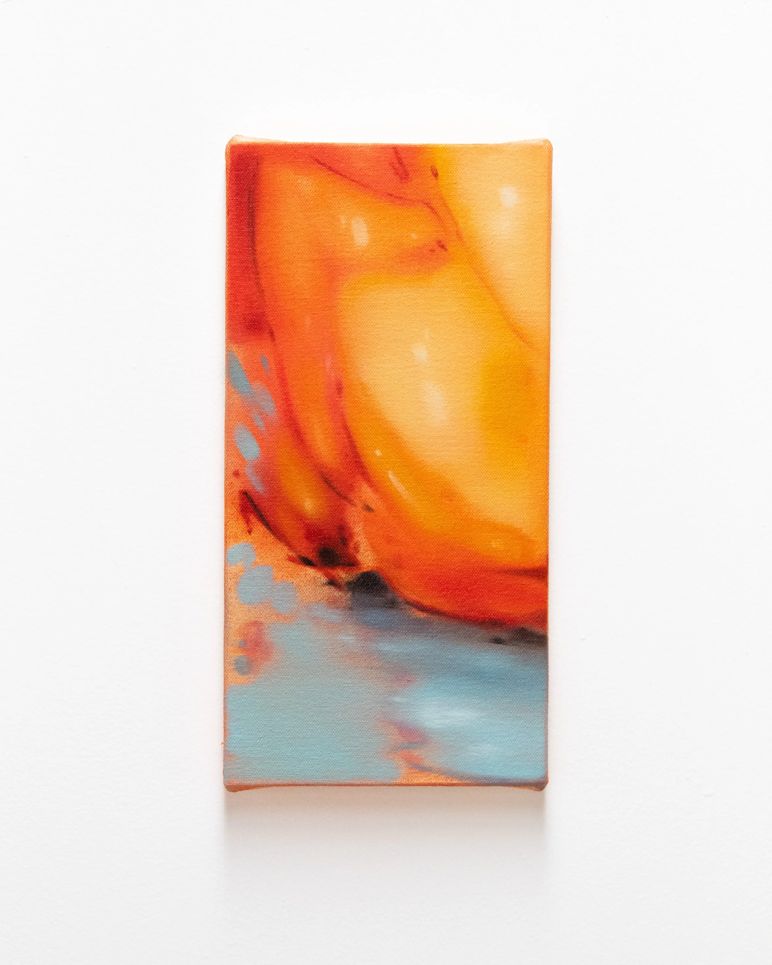  Exegesis , 2026 
Oils on canvas, 12 x 6 inches