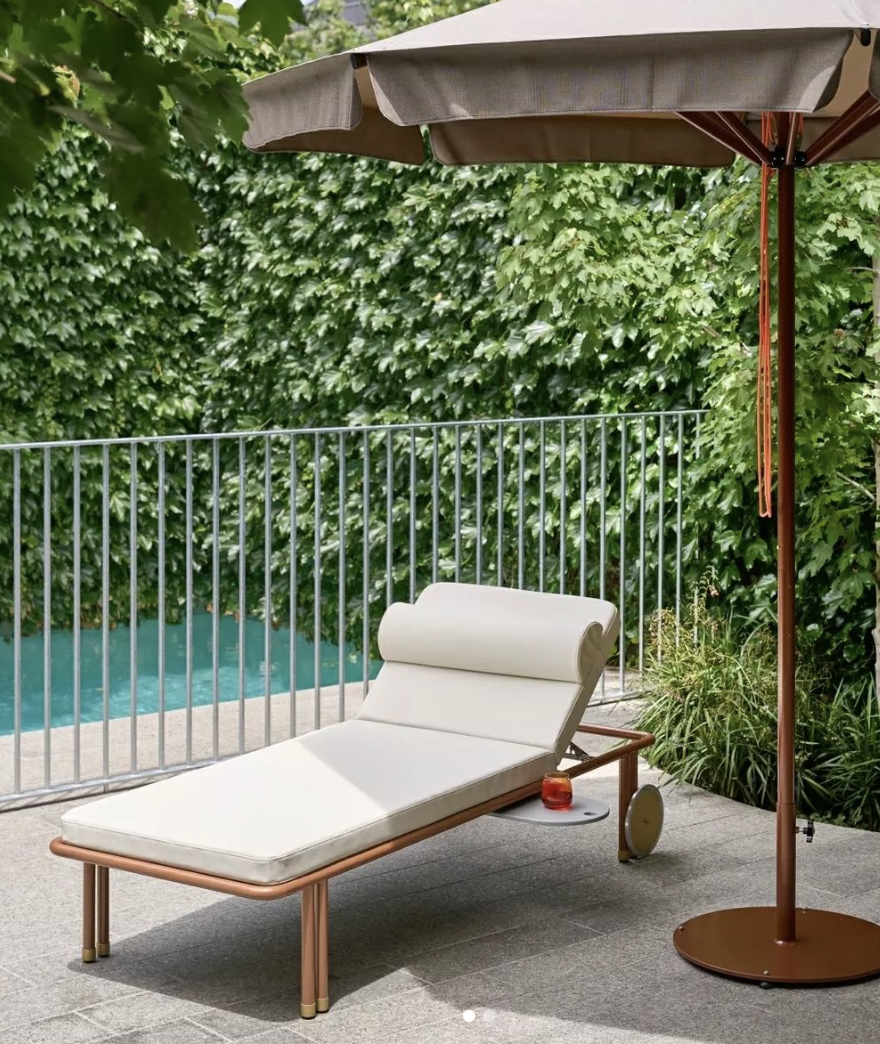 Grazia & Co Salina Sunlounger