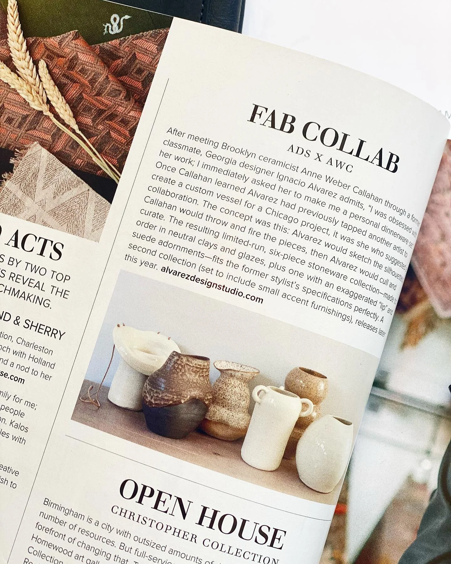 We are so excited to be a small part of Luxe Magazine&rsquo;s first 2022 issue! All pieces are available on our website, link in bio.