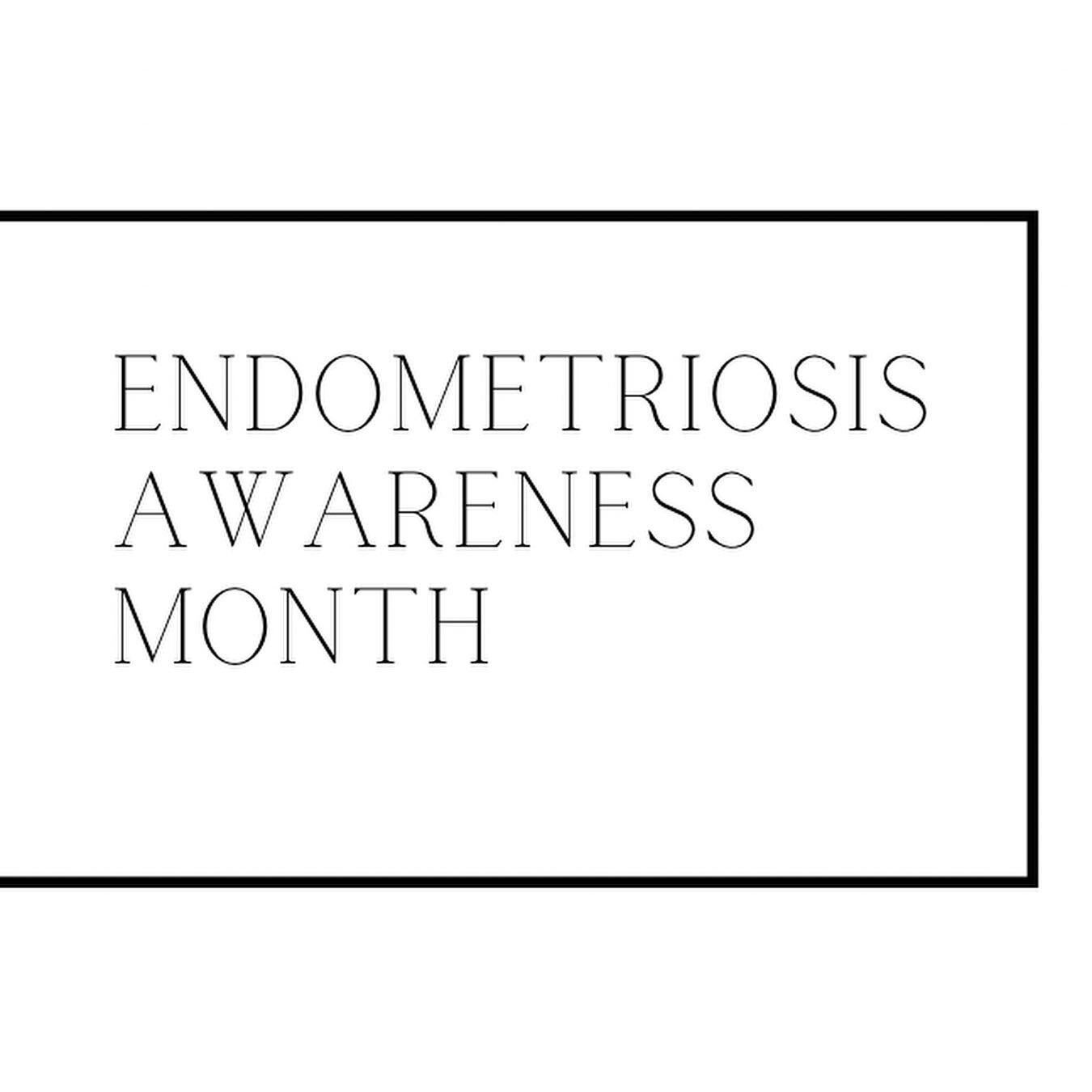 Endometriosis Awareness Month 
&mdash;&mdash;&mdash;&mdash;&mdash;&mdash;&mdash;&mdash;&mdash;&mdash;&mdash;&mdash;&mdash;&mdash;&mdash;&mdash;&mdash;
I have recently had a laparoscopy 
and my diagnosis was abnormal cells first then endometriosis whi